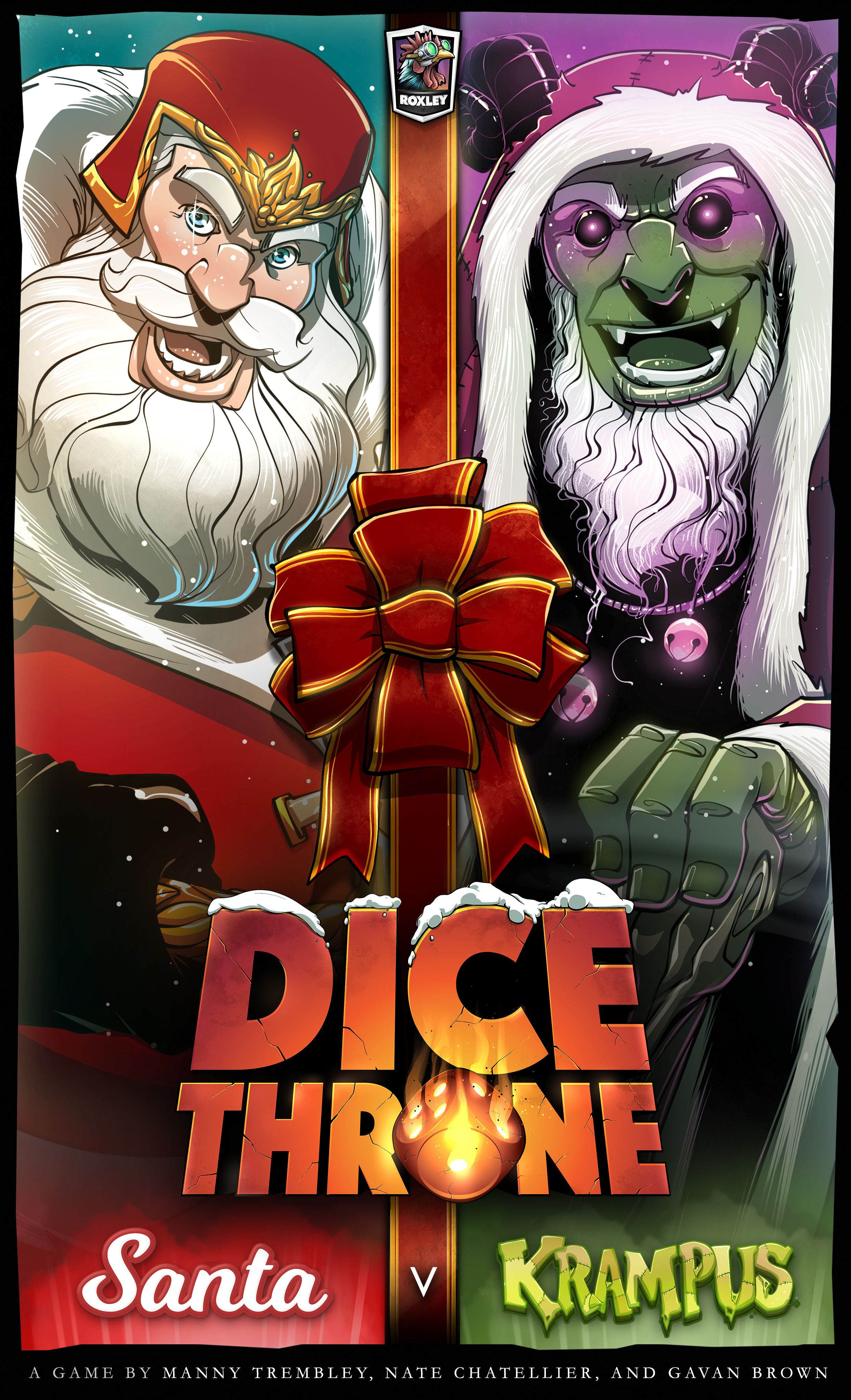 Dice Throne: Santa v. Krampus box art