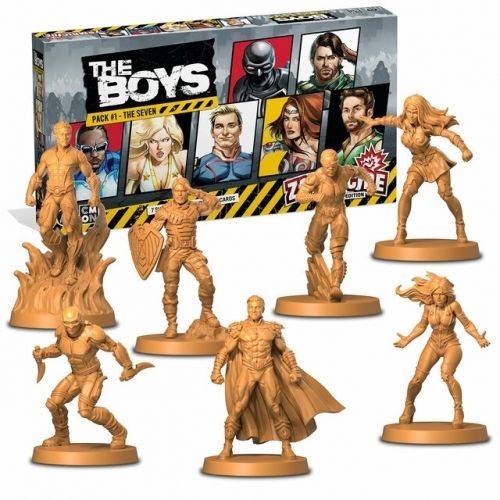 Coperta Zombicide: 2nd Edition – The Boys: Pack 1 – The Seven