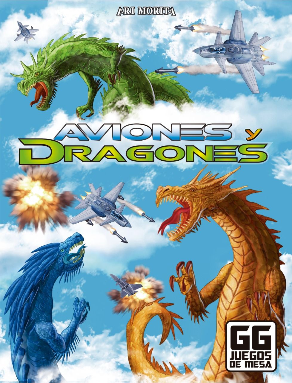 Aviones y Dragones box art