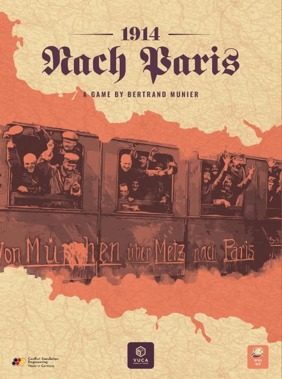 Coperta 1914: Nach Paris