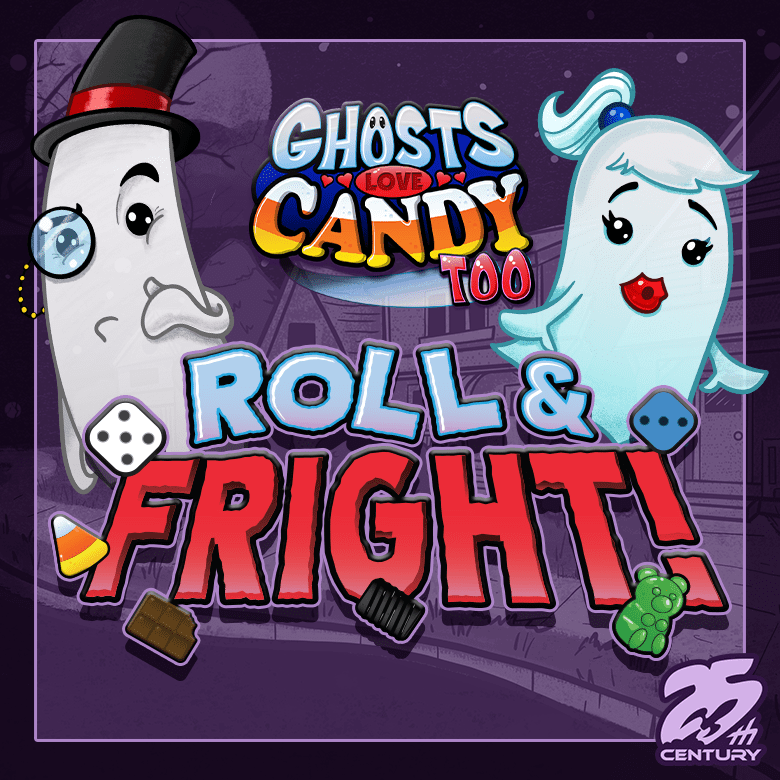 Coperta Ghosts Love Candy Too Roll and Fright