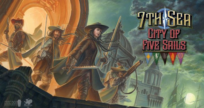 7th Sea: City of Five Sails box art