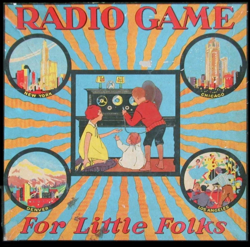Coperta Radio Game for Little Folks