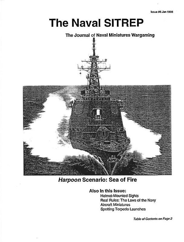 The Naval SITREP: The Journal of Naval Miniatures Wargaming #6 doboz