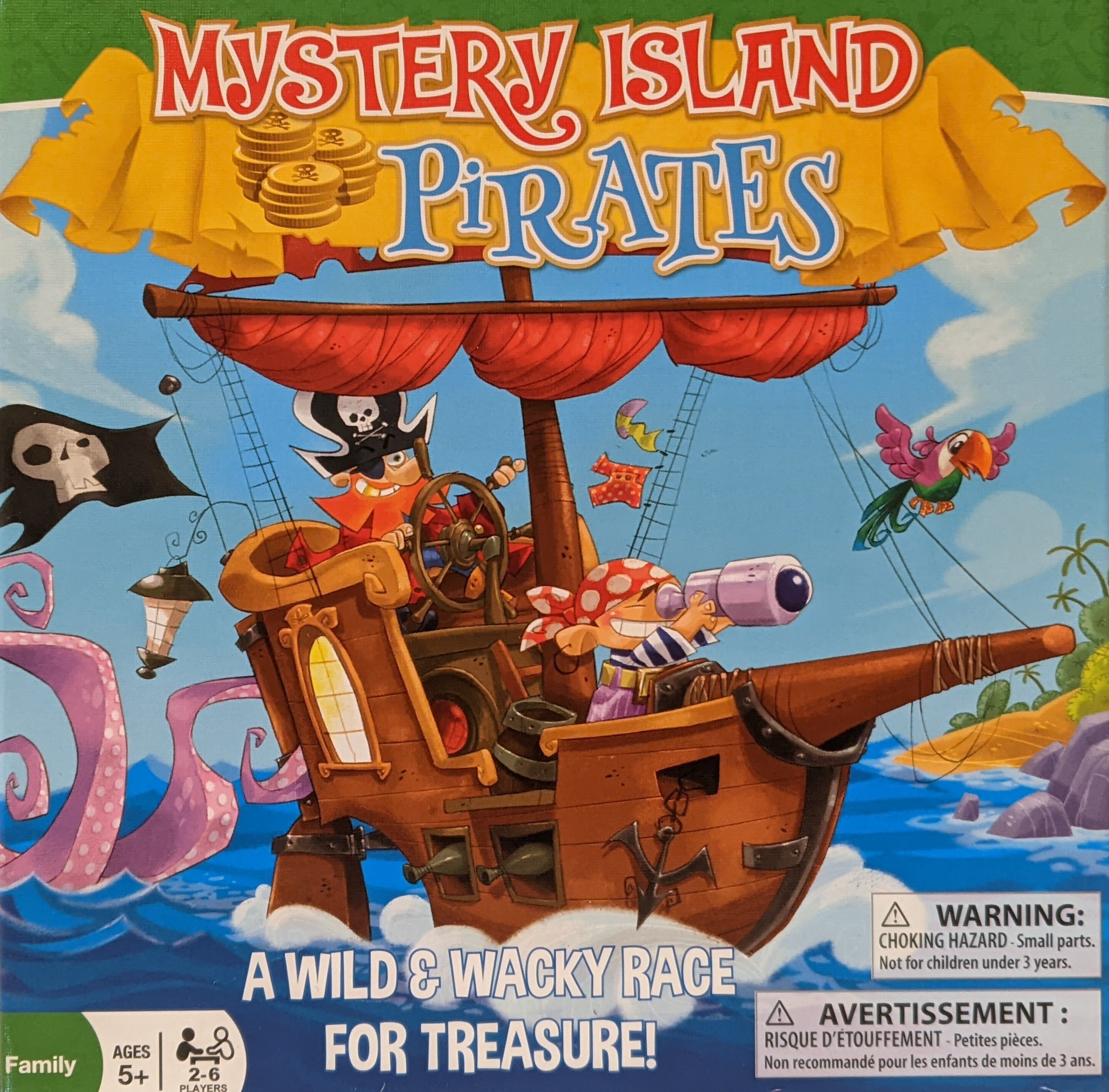 Mystery Island Pirates box art