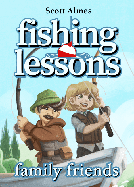 Fishing Lessons: Family Friends box art