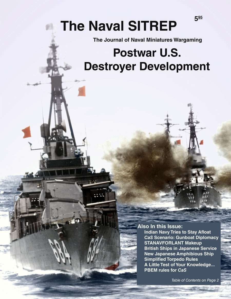Coperta The Naval SITREP: The Journal of Naval Miniatures Wargaming #14