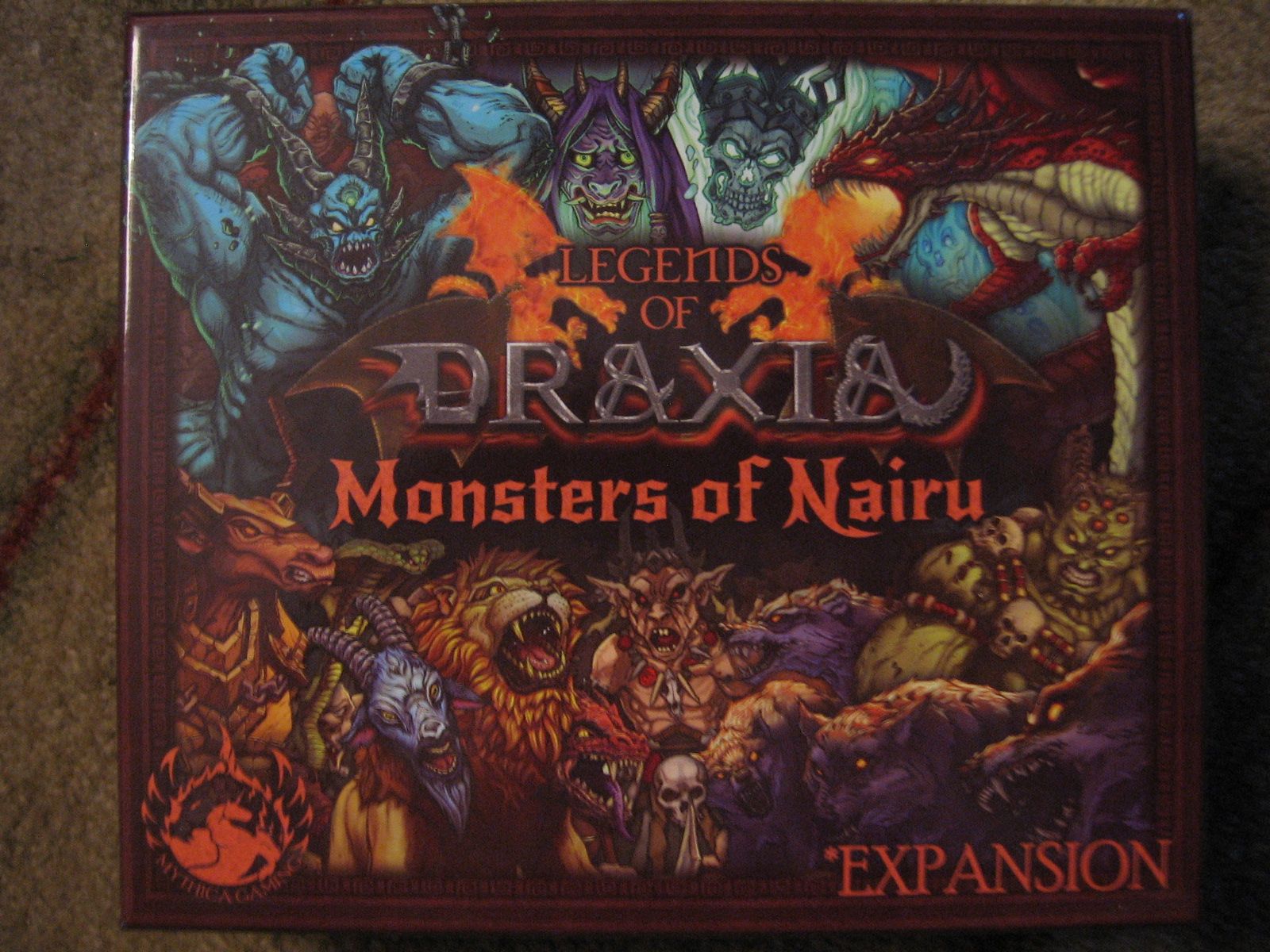 Legends of Draxia: Monsters of Nairu box art