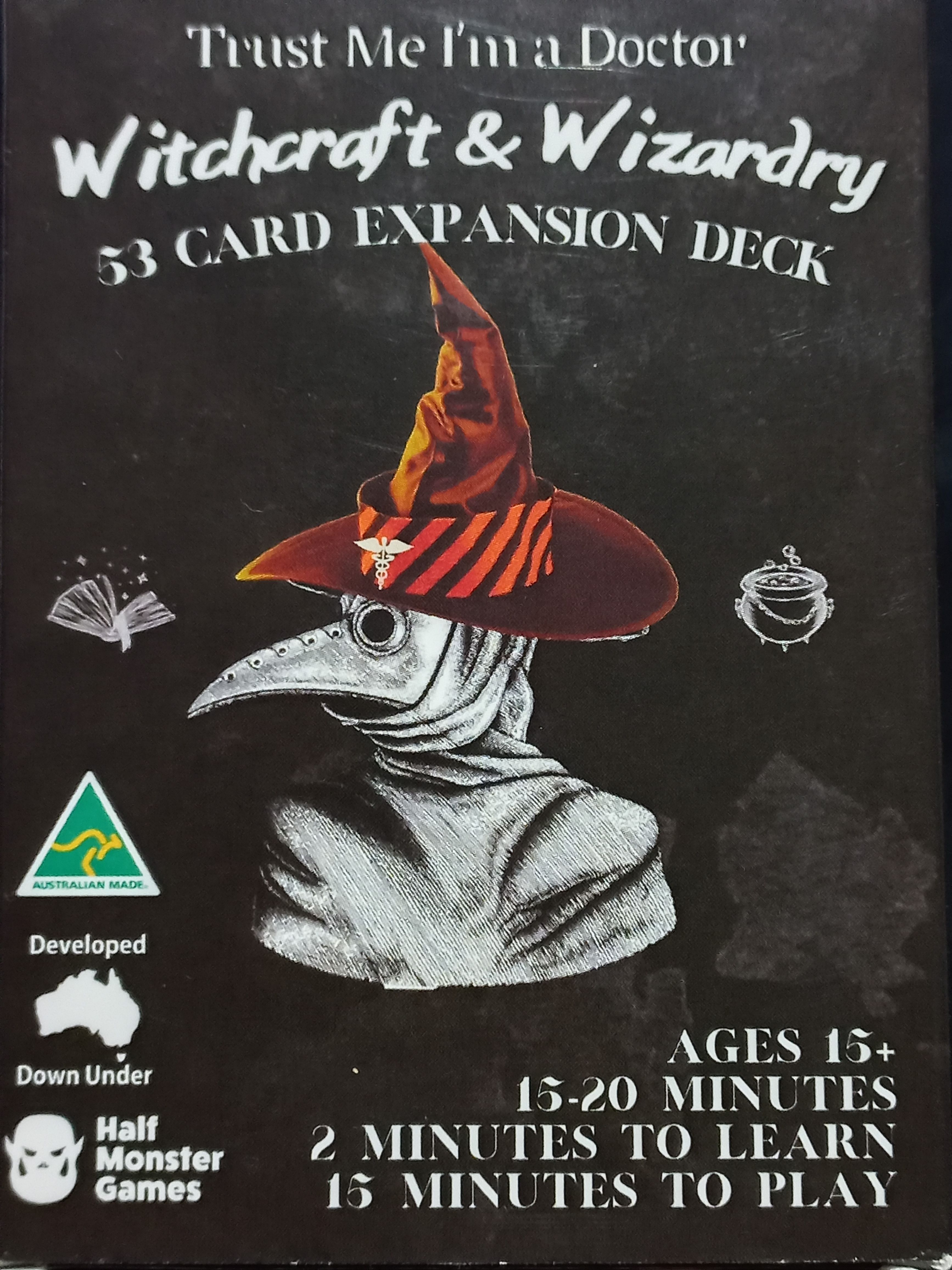 Trust Me I'm a Doctor: Witchcraft & Wizardry box art