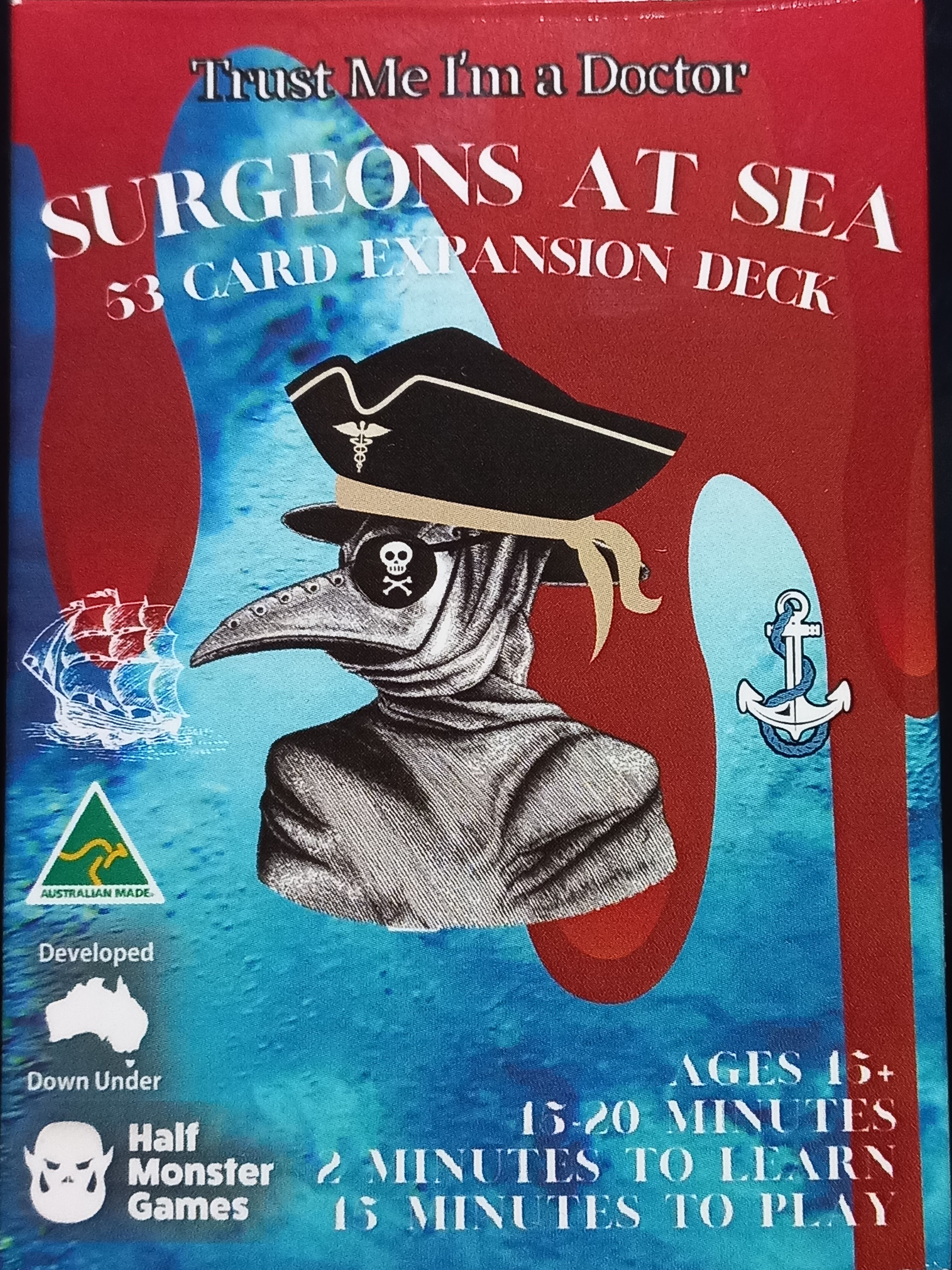 Trust Me I'm a Doctor: Surgeons at Sea box art