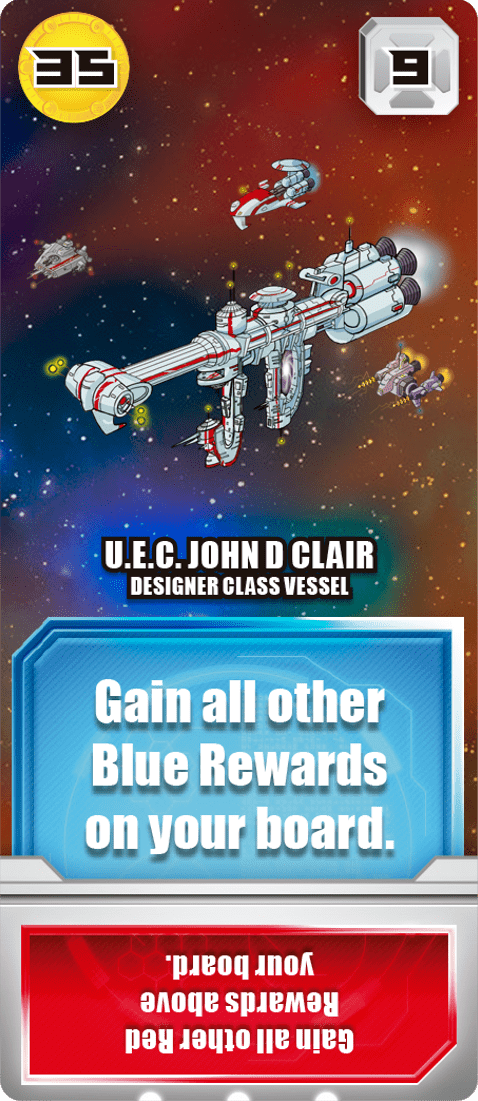 Space Base: U.E.C. John D Clair Promo Card box art