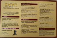 Catan Scenario: Fennis Shearing Season