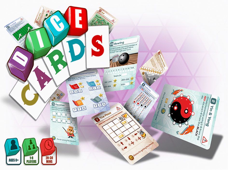 Dice Cards doboz