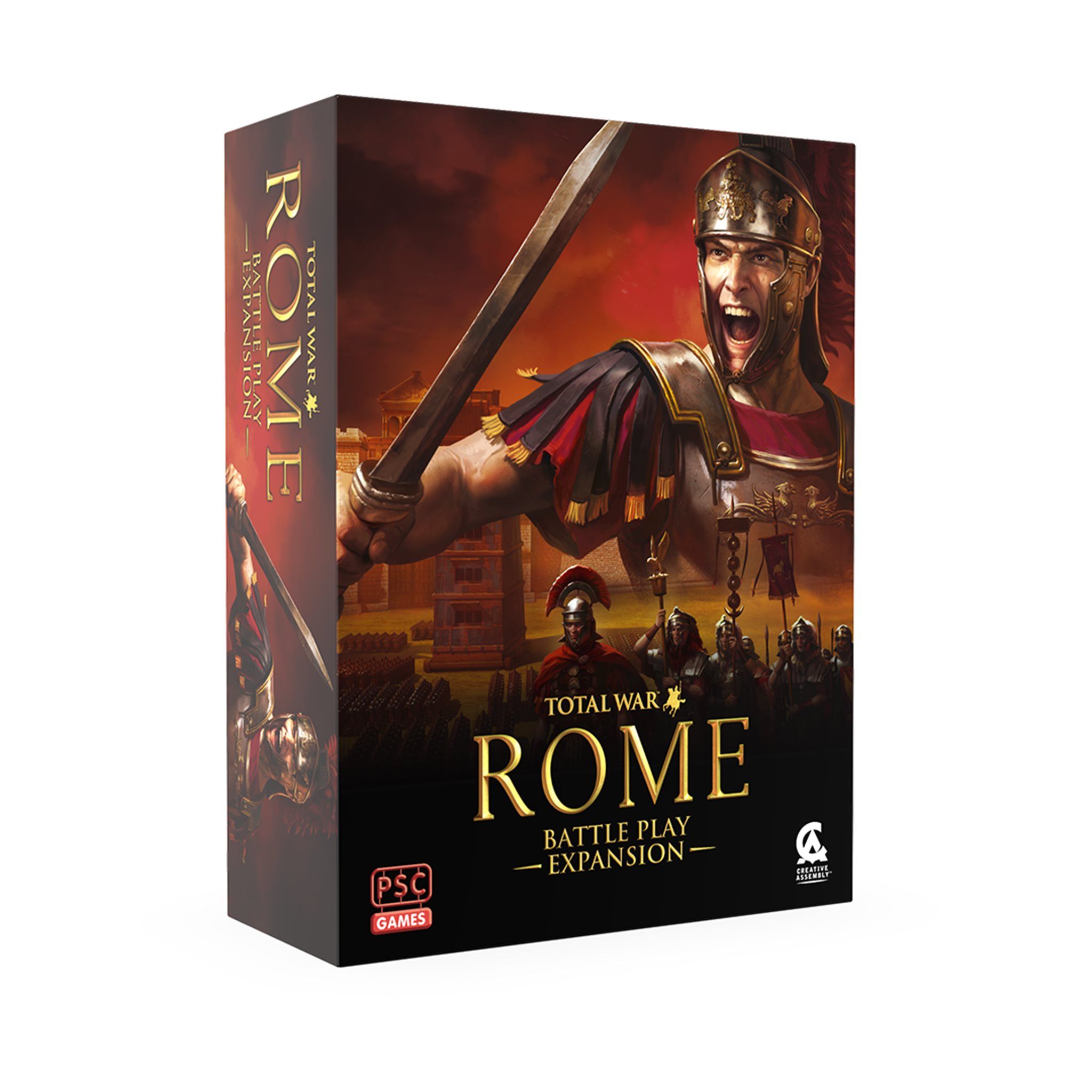 Total War: ROME – The Board Game: Battle Play Expansion box art