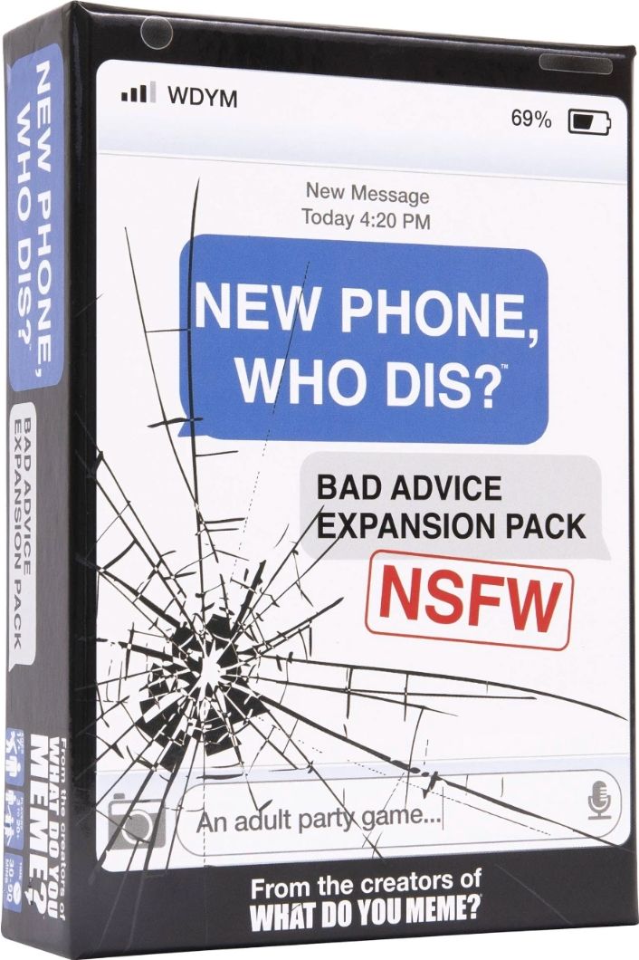 Coperta New Phone, Who Dis?: Bad Advice NSFW Expansion Pack