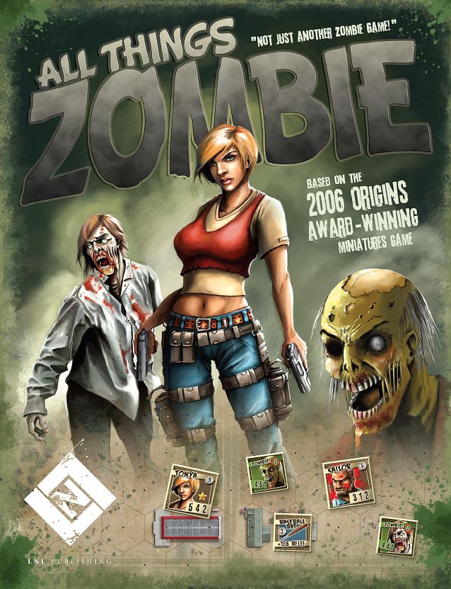 All Things Zombie: The Boardgame box art