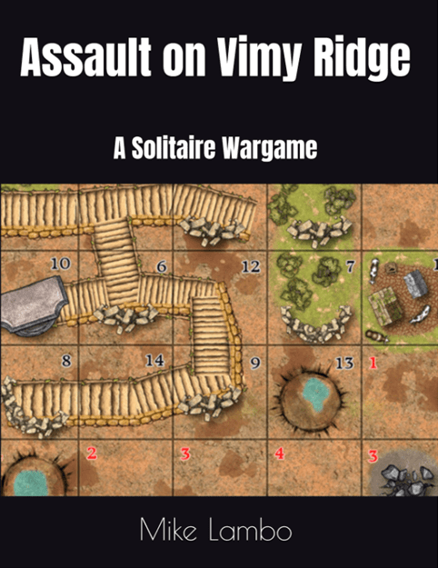 Assault on Vimy Ridge: A Solitaire Wargame doboz