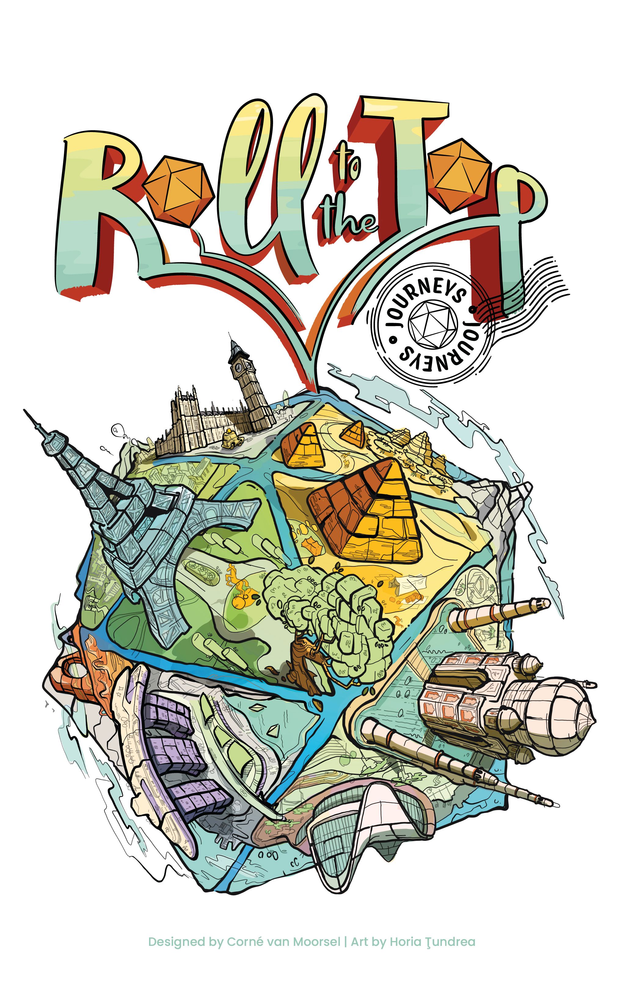 Roll to the Top: Journeys box art