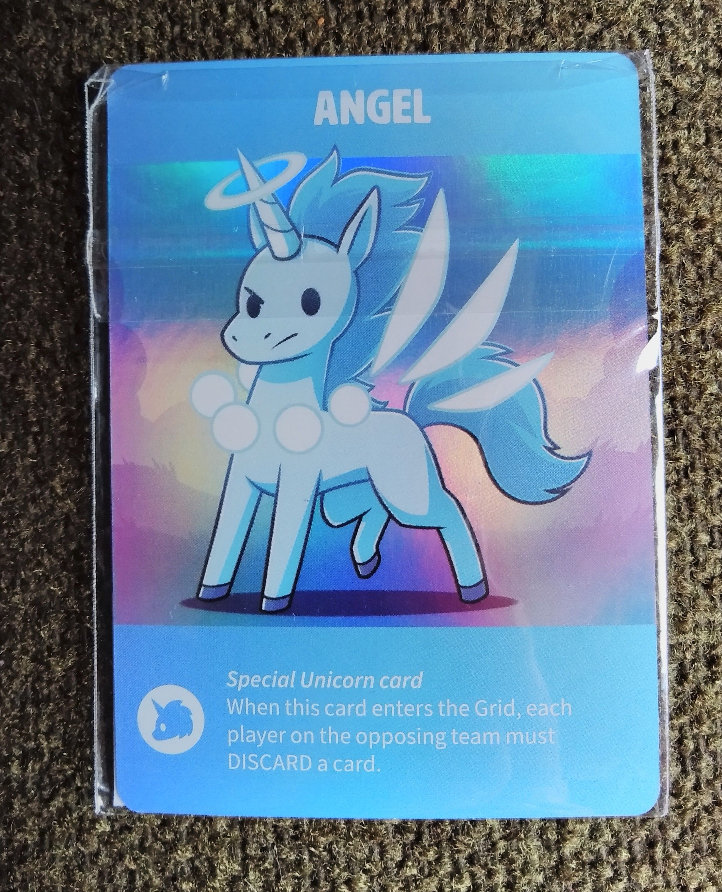 Tic Tac K.O.: Dragons vs Unicorns – Angel Promo Card box art