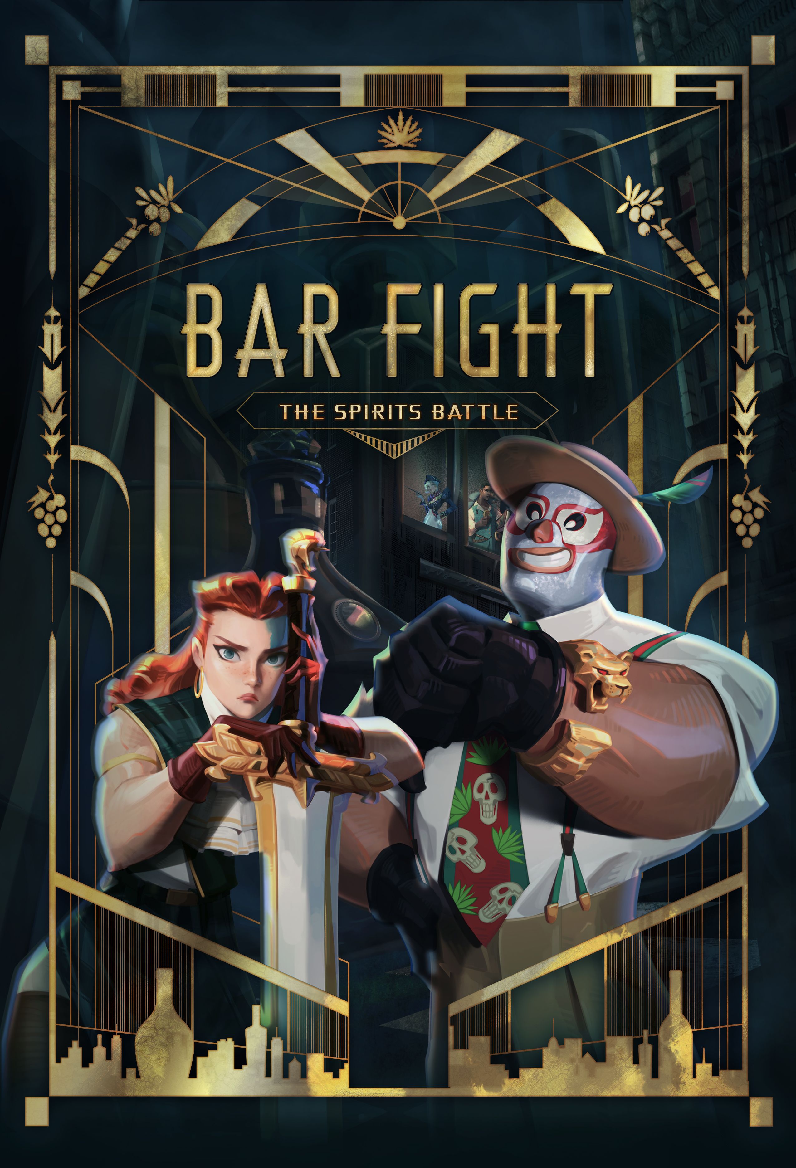 Bar Fight: The Spirits Battle box art