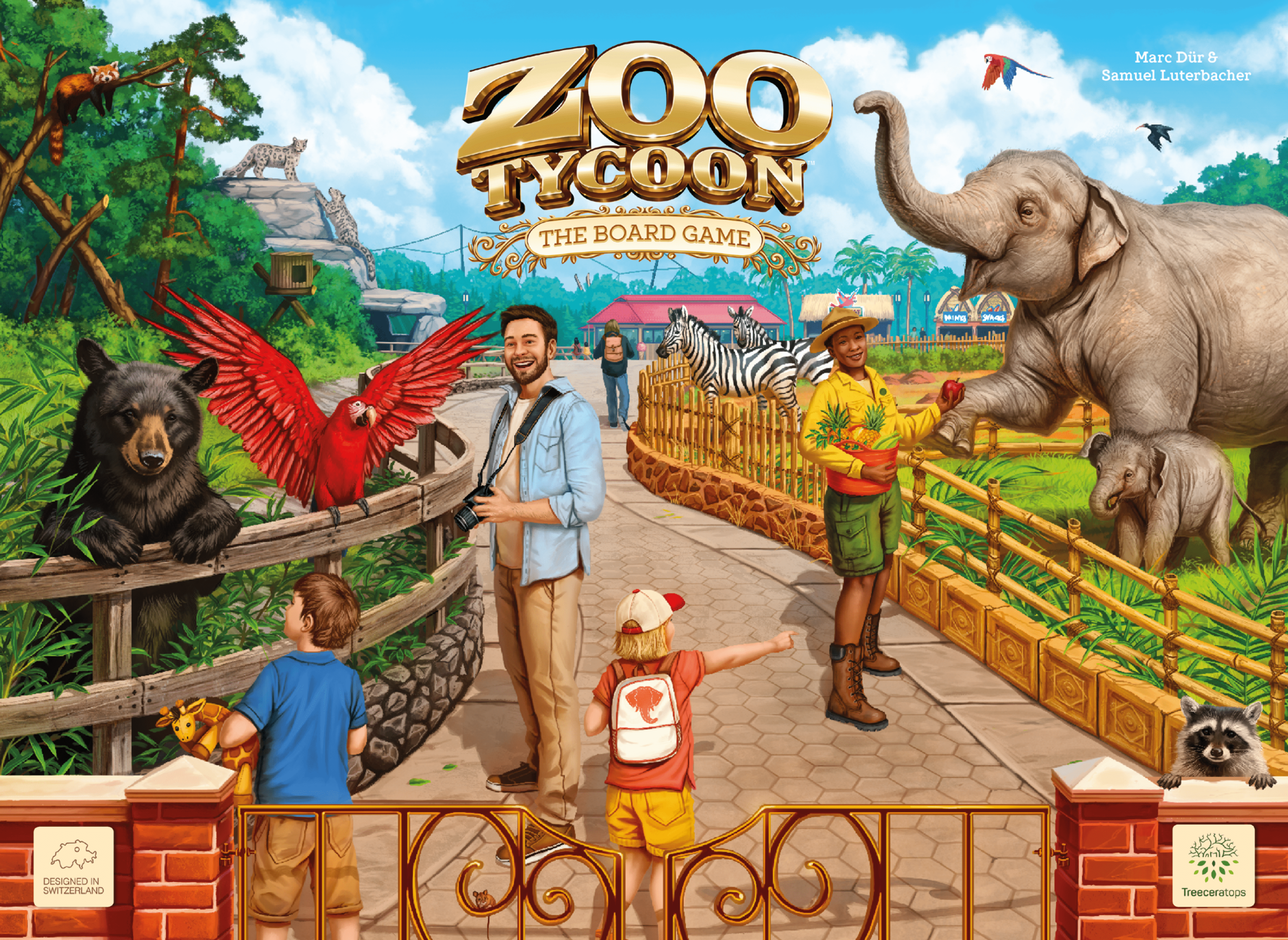 Coperta Zoo Tycoon: The Board Game