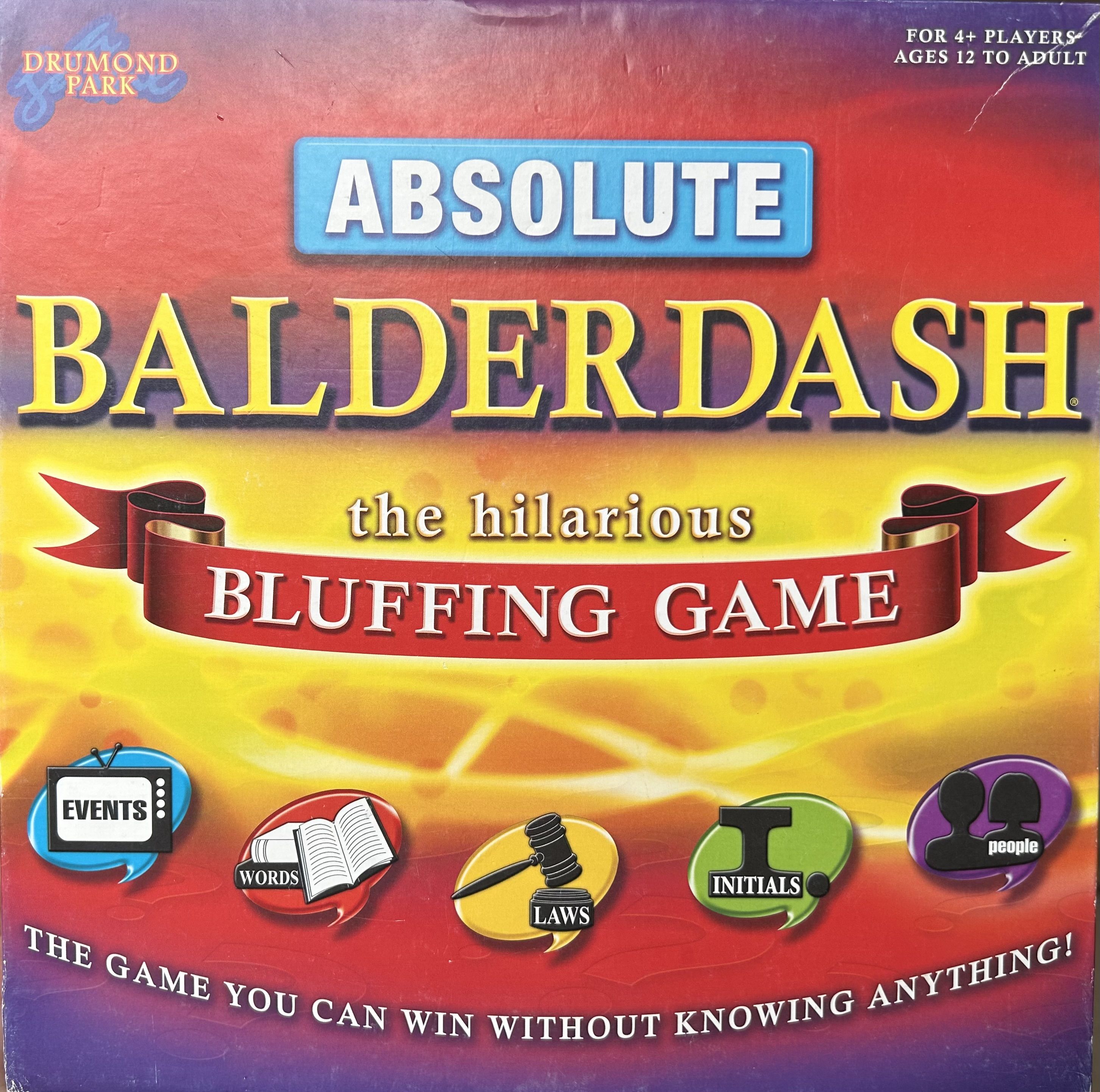 Absolute Balderdash box art