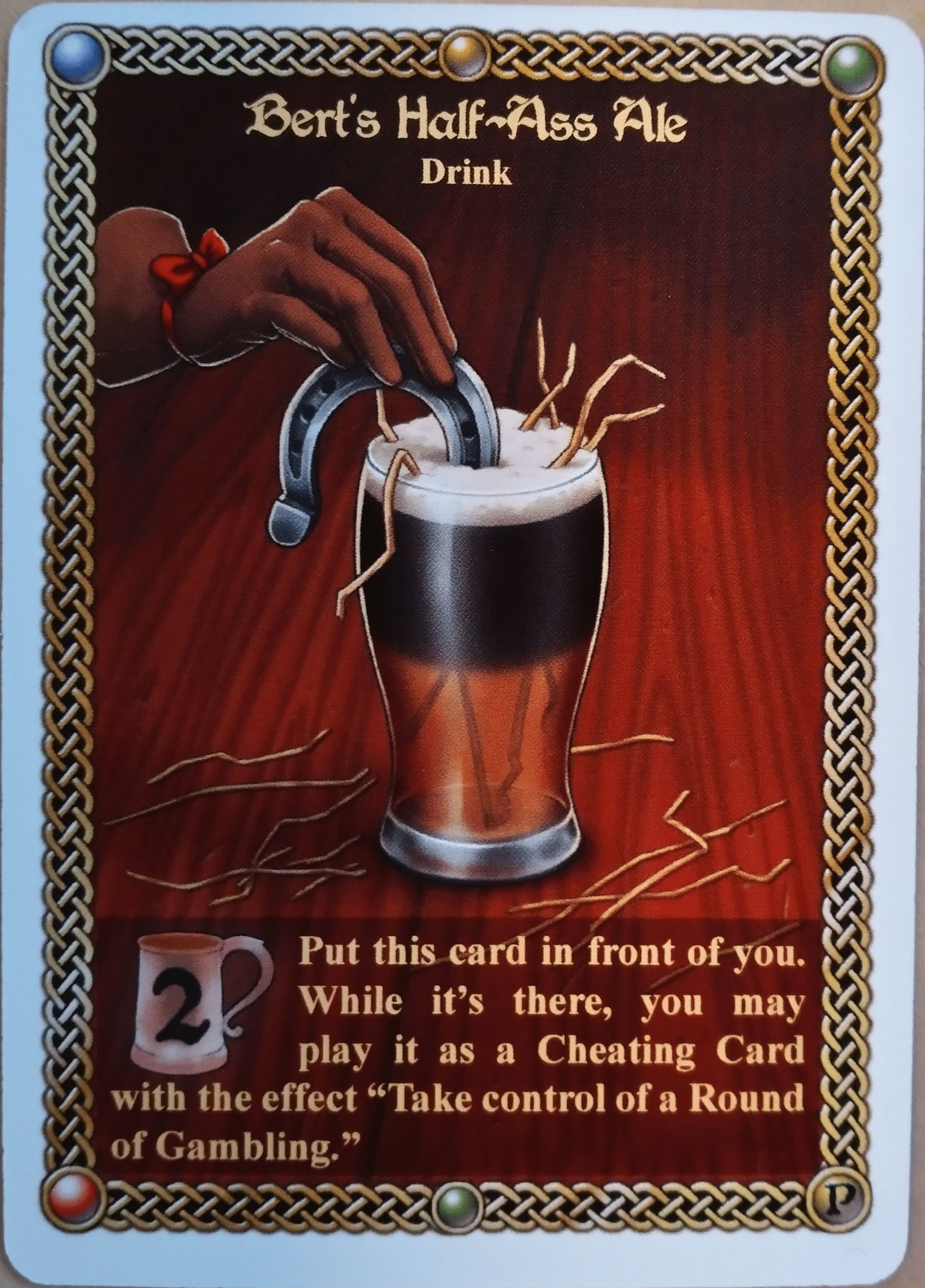 The Red Dragon Inn: Bert's Half-Ass Ale box art