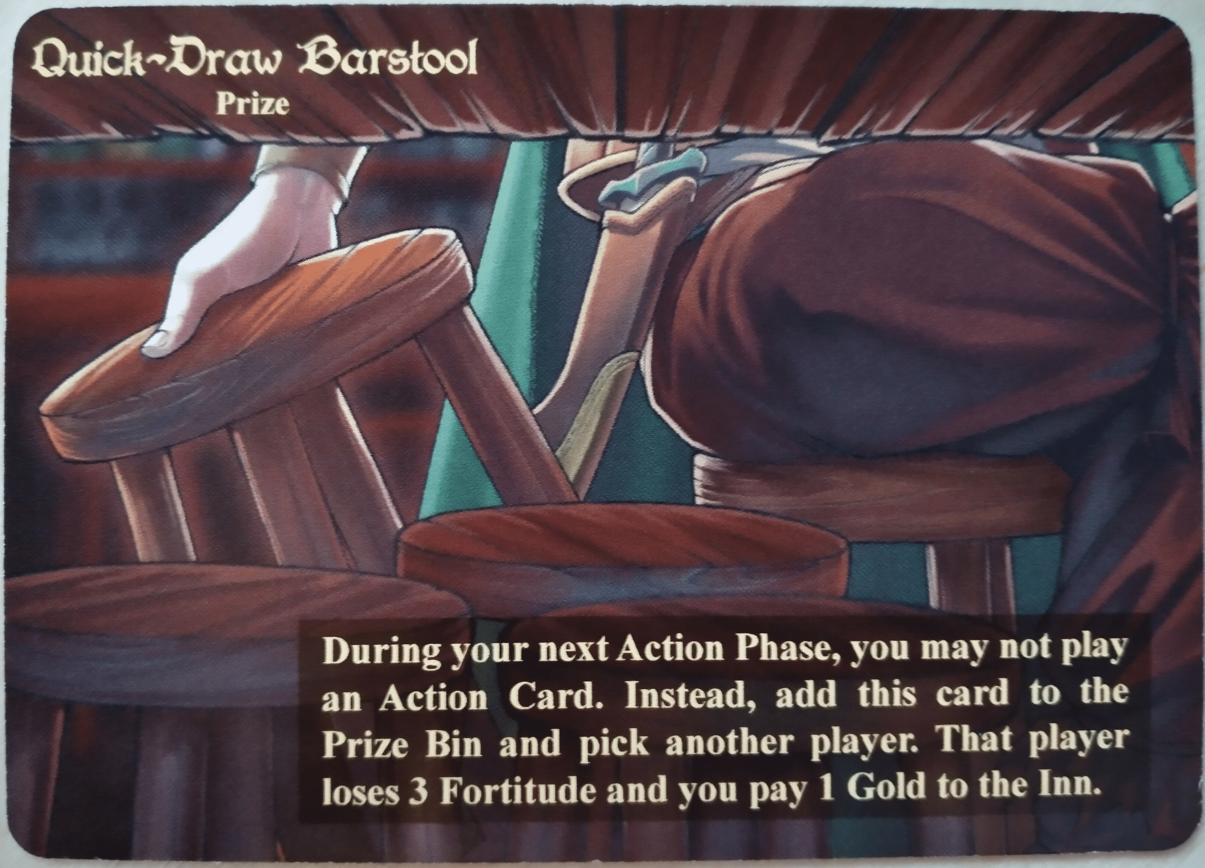 The Red Dragon Inn: Quick-Draw Barstool doboz