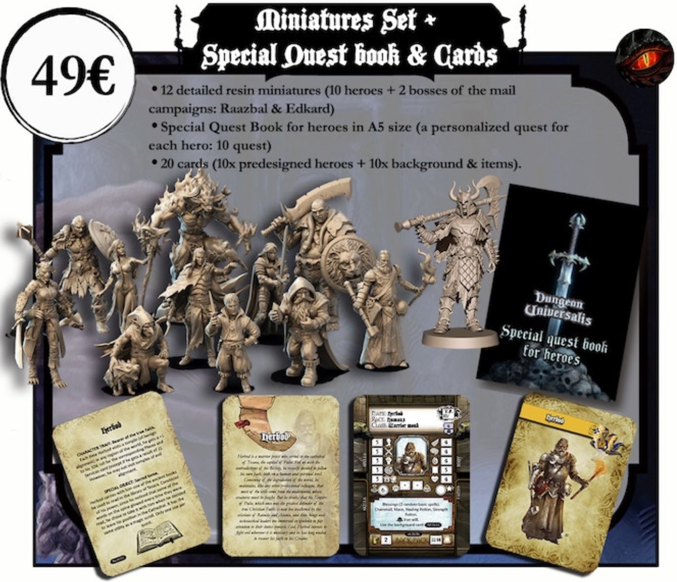 Dungeon Universalis: Special Quest Book for Heroes doboz
