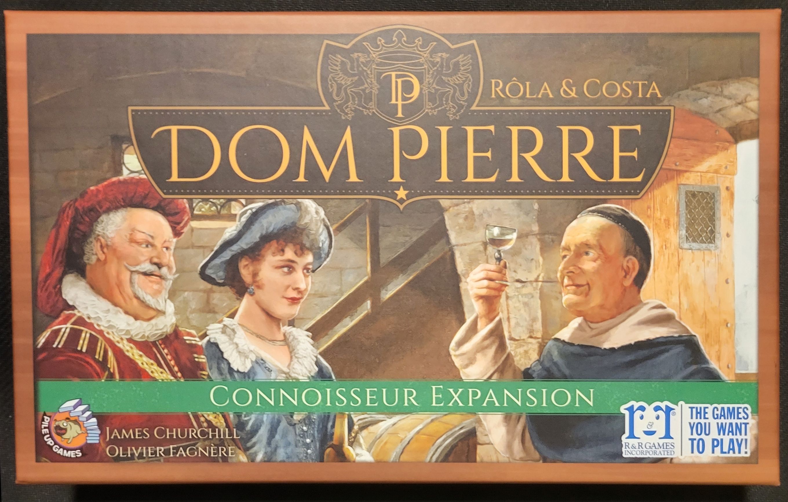 Dom Pierre: Connoisseur Expansion doboz