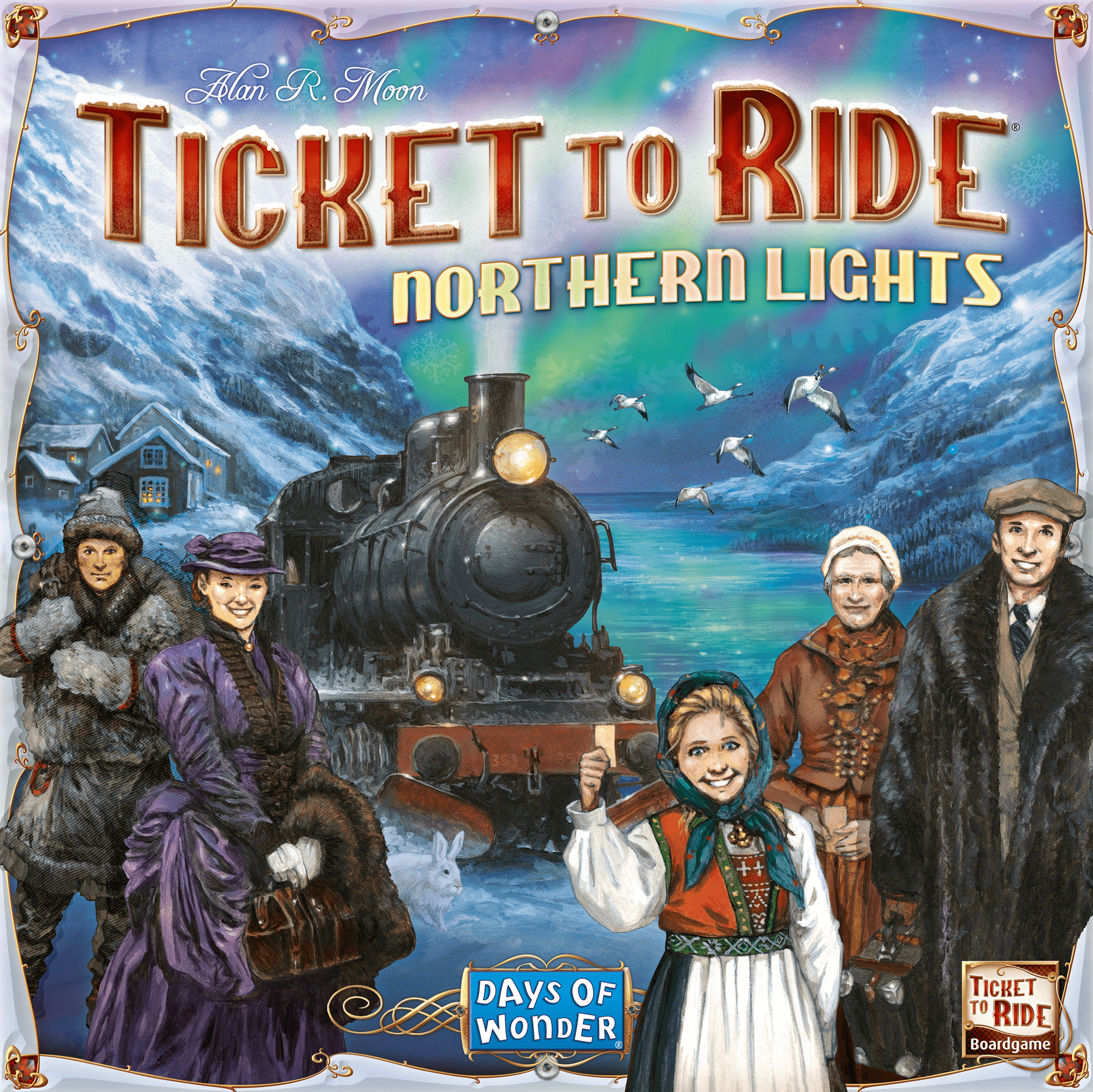 Ticket to Ride: Northern Lights doboz