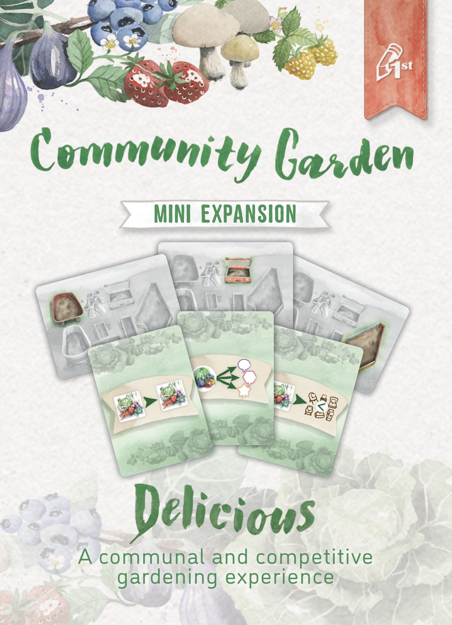 Delicious: Community Garden Mini-Expansion box art
