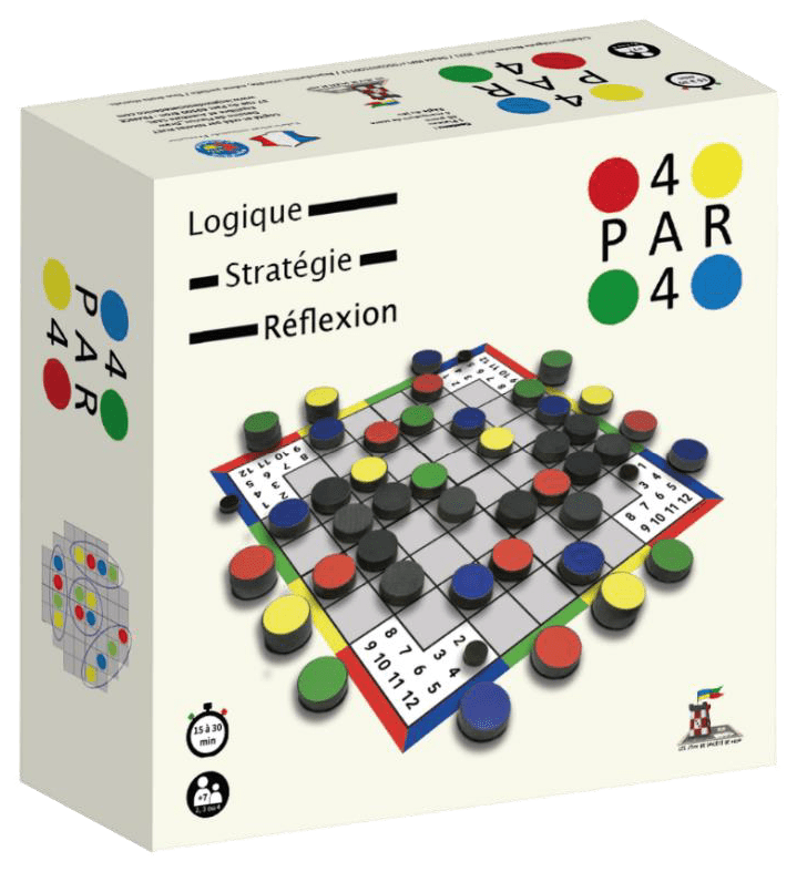 4 par 4 doboz