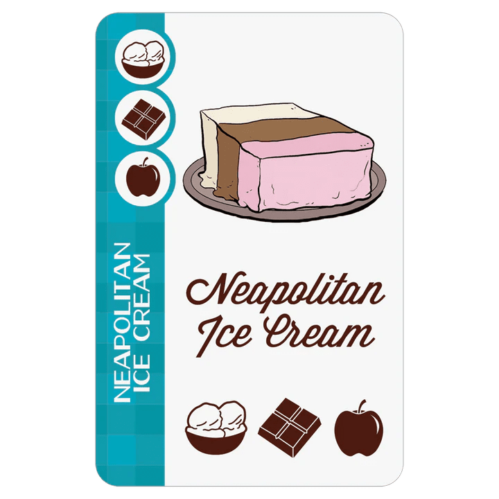 Coperta Just Desserts: Neapolitan Ice Cream Promo