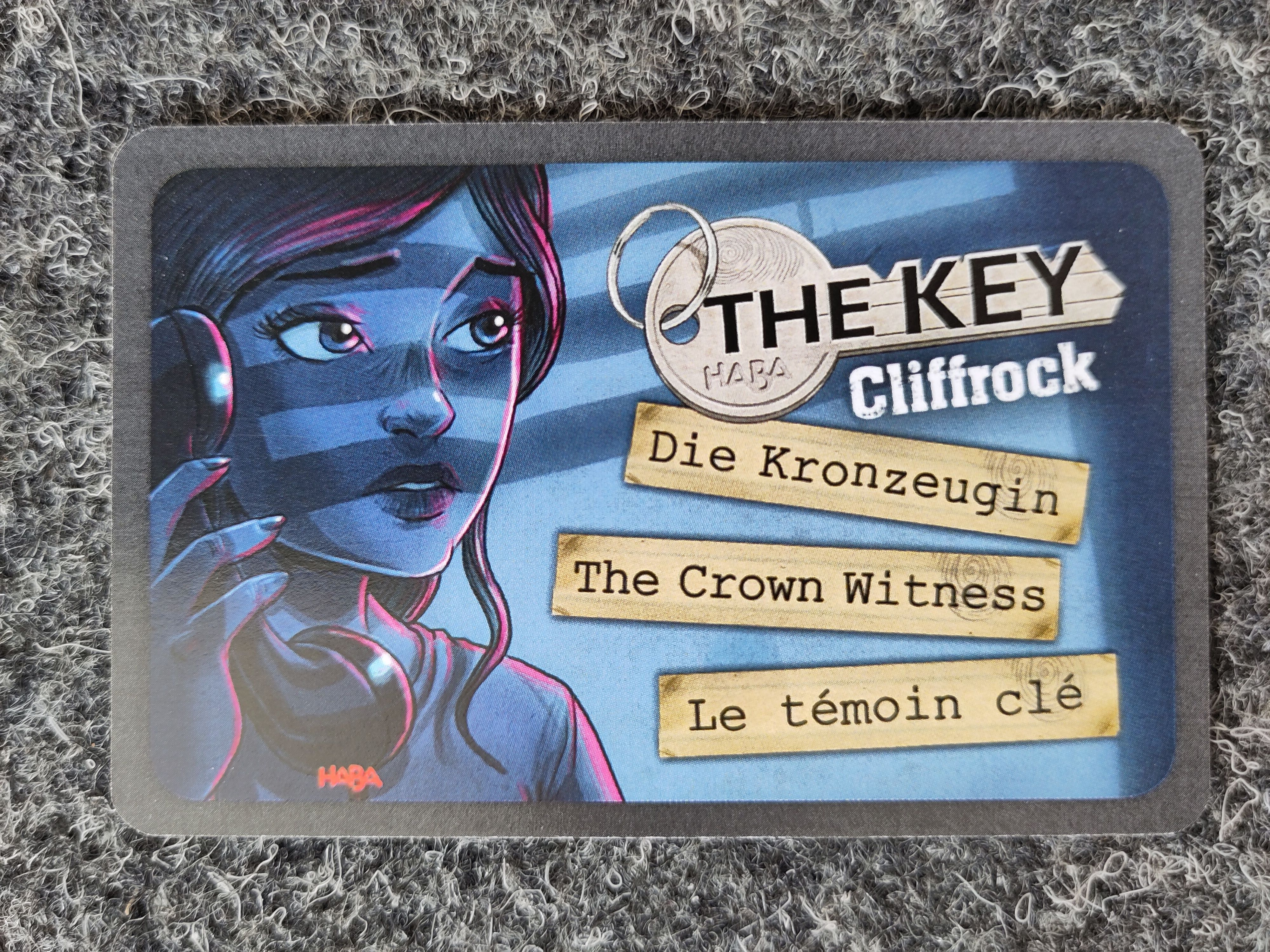 The Key: Theft in Cliffrock Villa – The Crown Witness box art