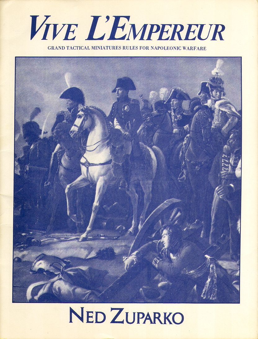 Coperta Vive L'Empereur: Grand Tactical Miniatures Rules for Napoleonic Warfare