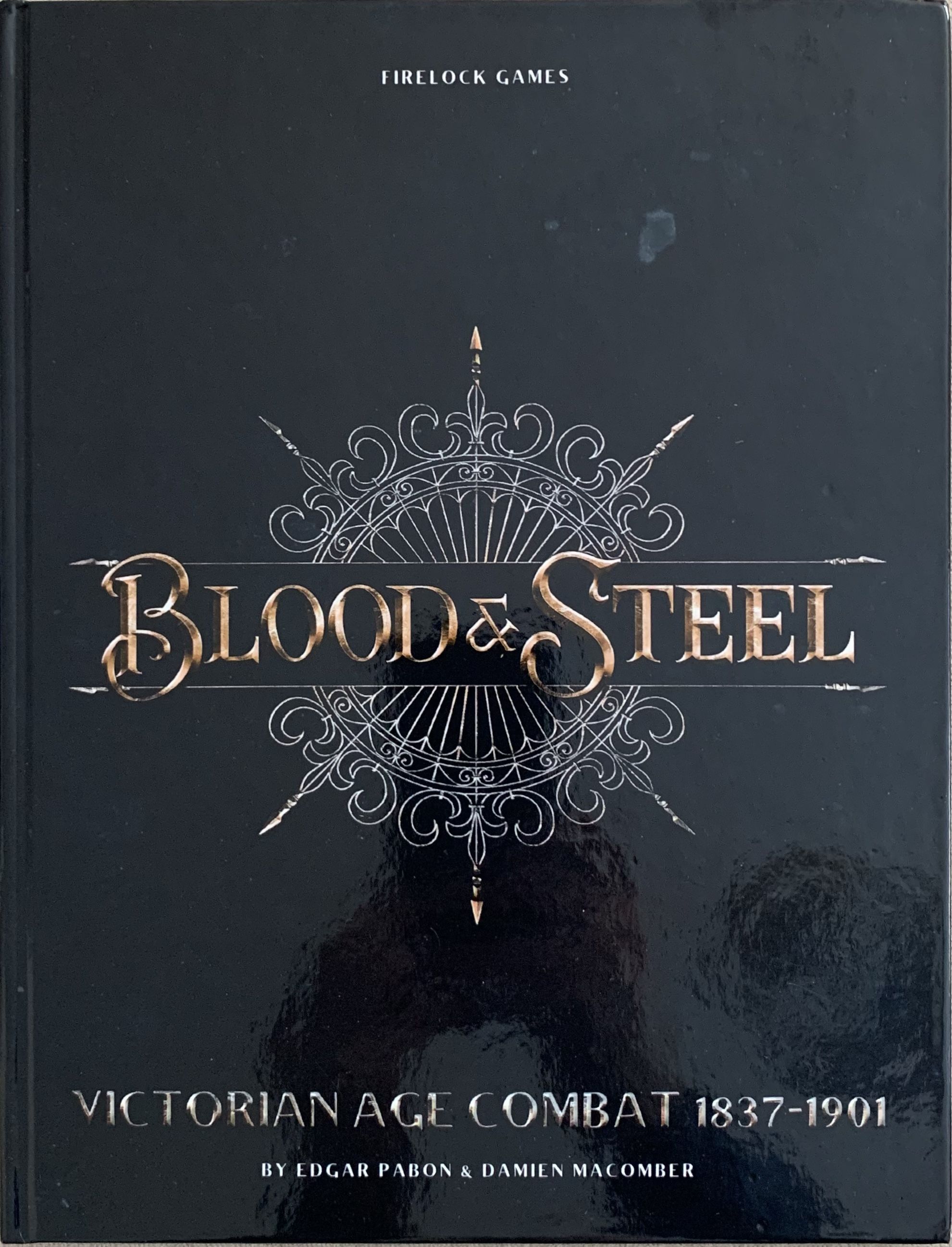 Blood & Steel: Victorian Age Combat 1837-1901 – Core Rulebook doboz