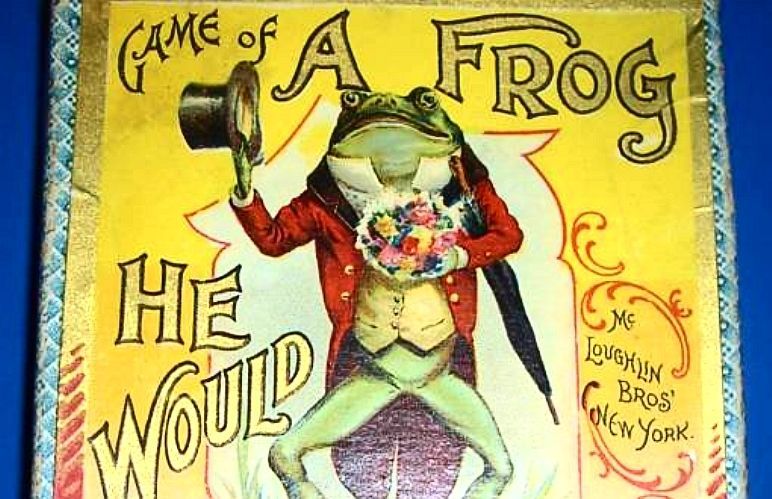 A Frog He Would A Wooing Go box art