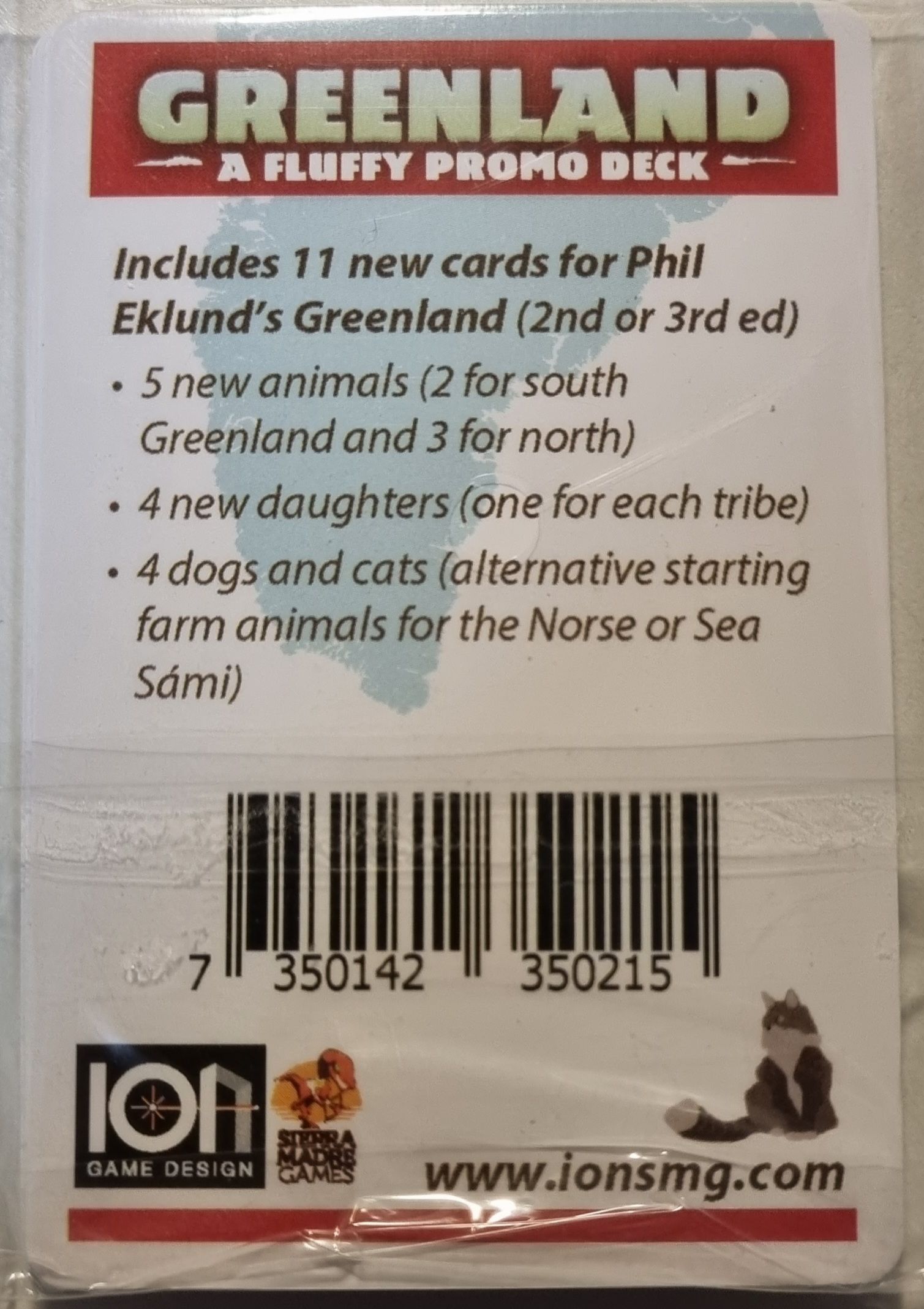 Greenland: A Fluffy Promo Deck box art