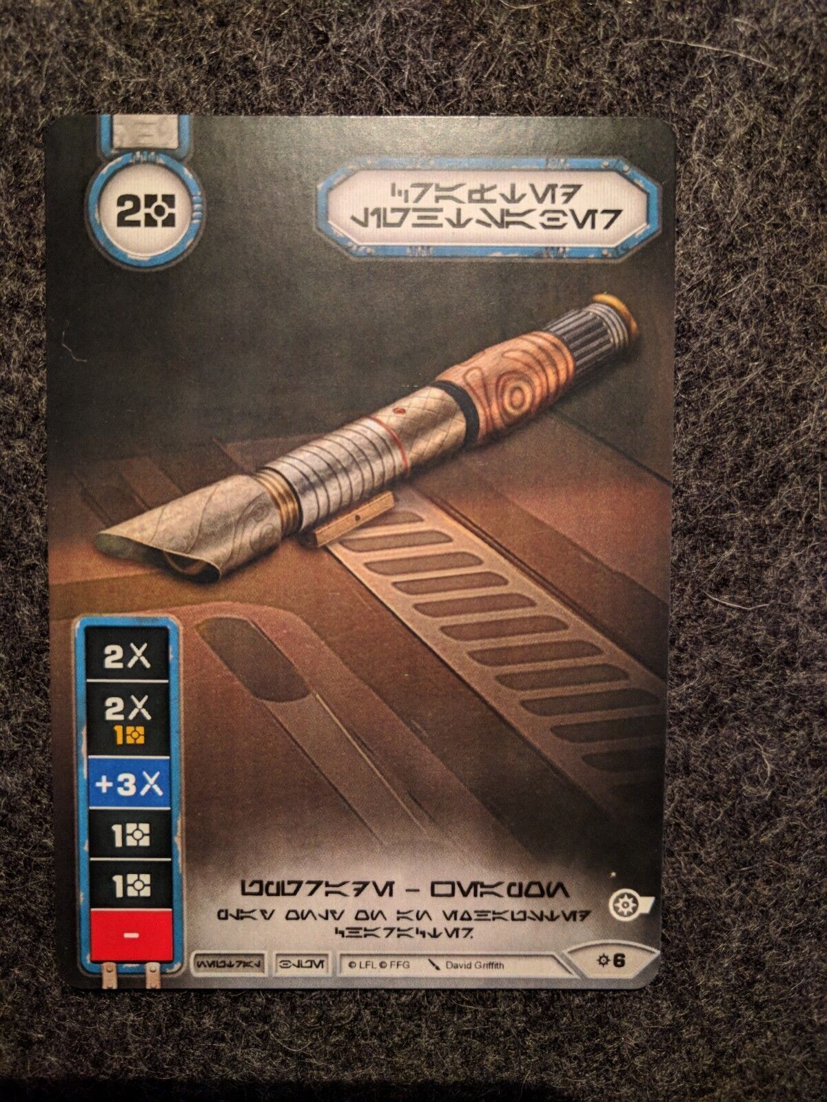 Star Wars Destiny: Crafted Lightsaber box art
