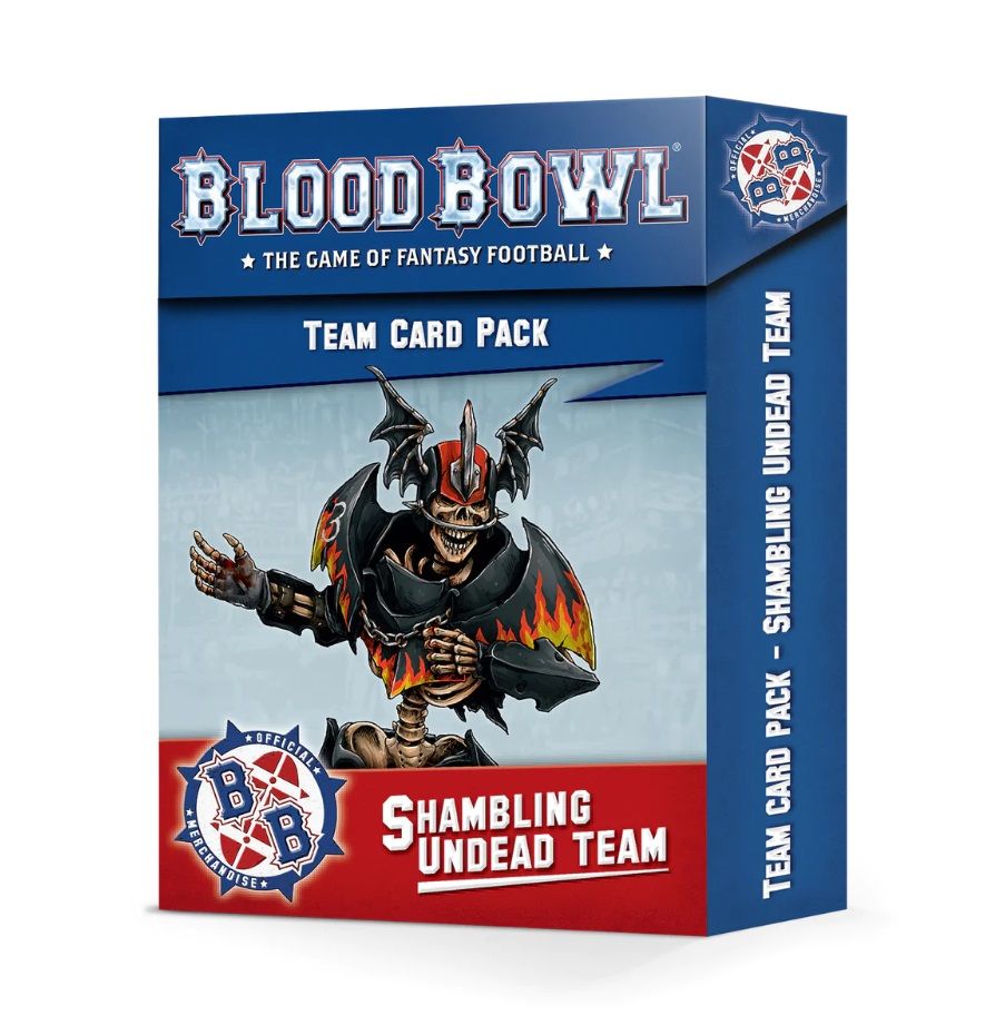 Blood Bowl: Second Season Edition – Shambling Undead Team Card Pack doboz