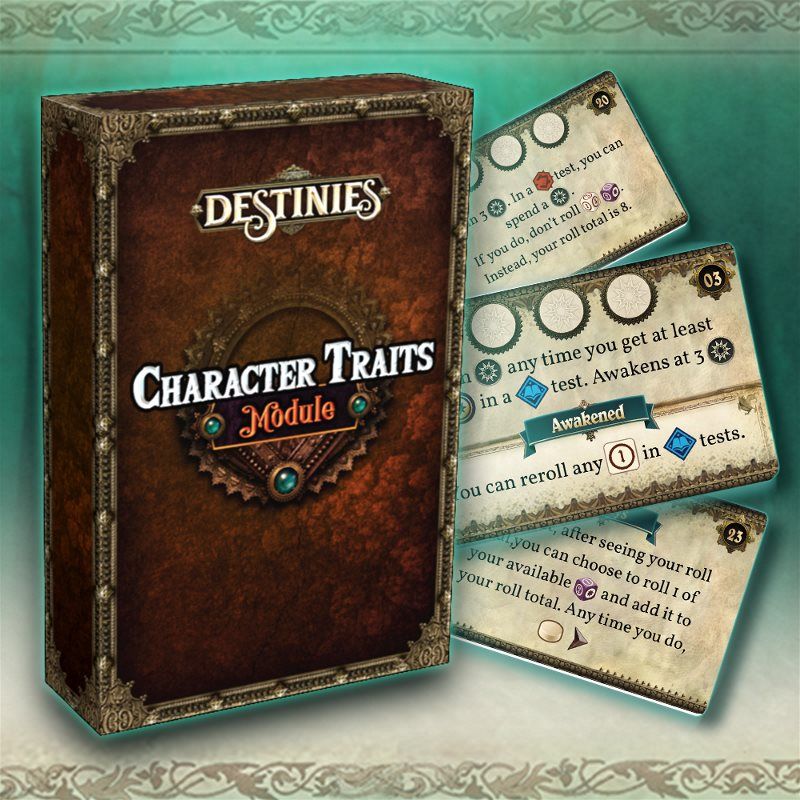 Coperta Destinies: Character Traits Module