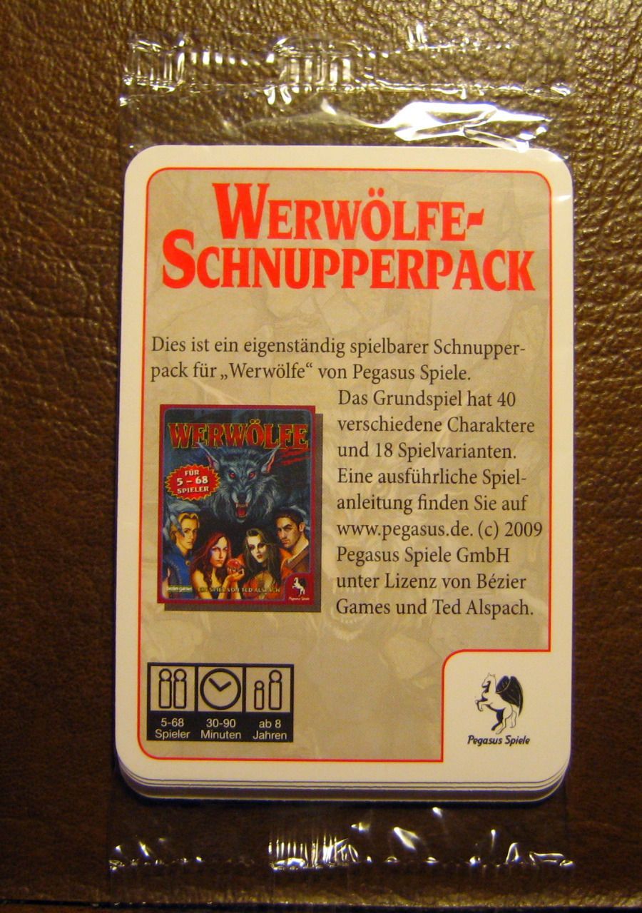 Coperta Werwölfe: Schnupperpack