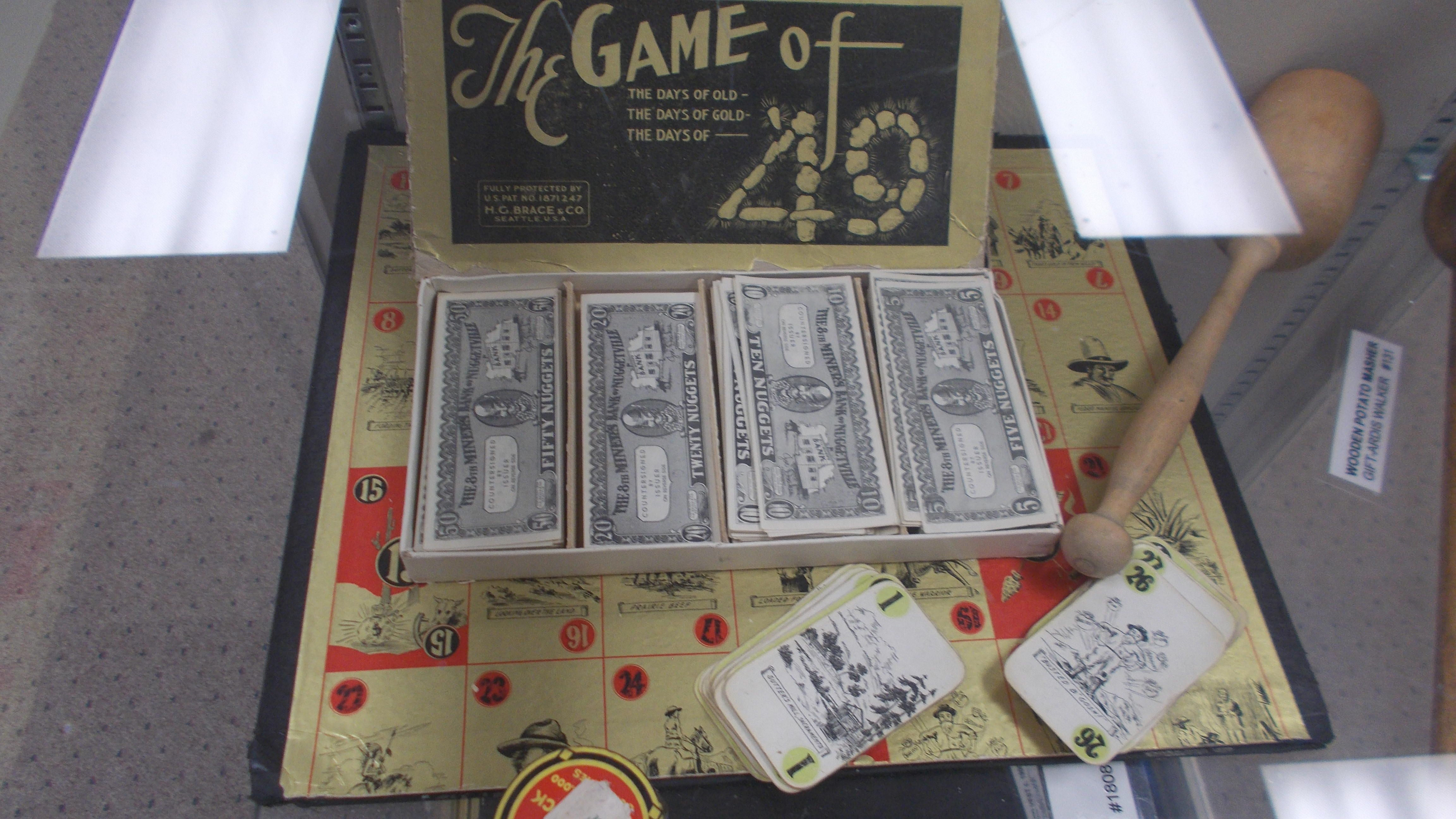 The Game of '49 doboz