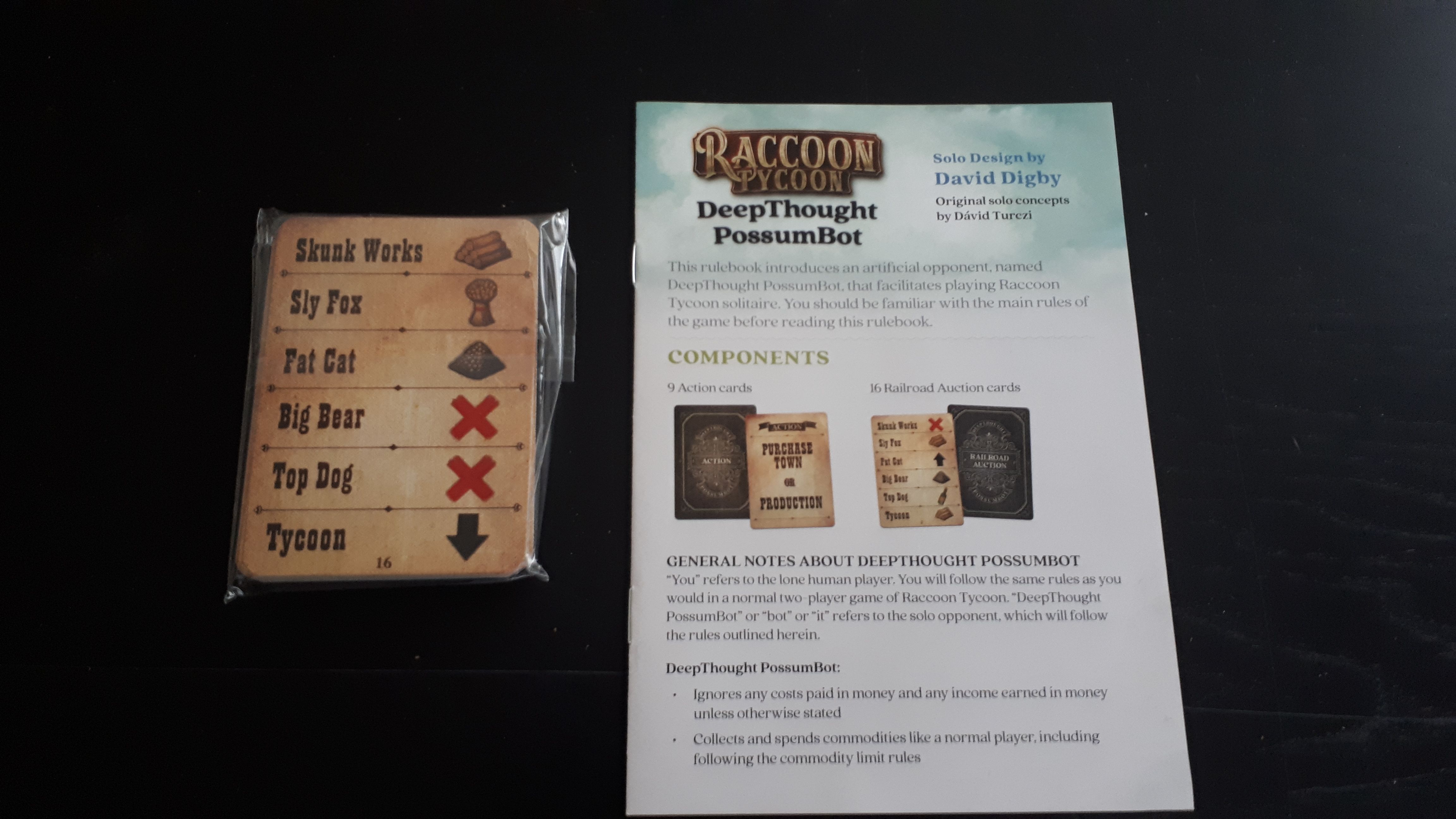 Coperta Raccoon Tycoon: DeepThought PossumBot