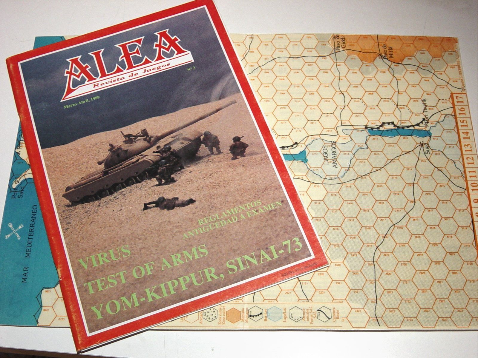 Yom-Kippur, Sinai-73 box art