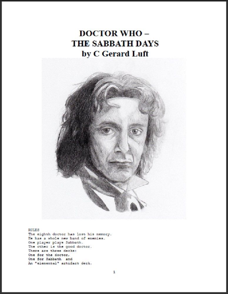Doctor Who: The Sabbath Days box art