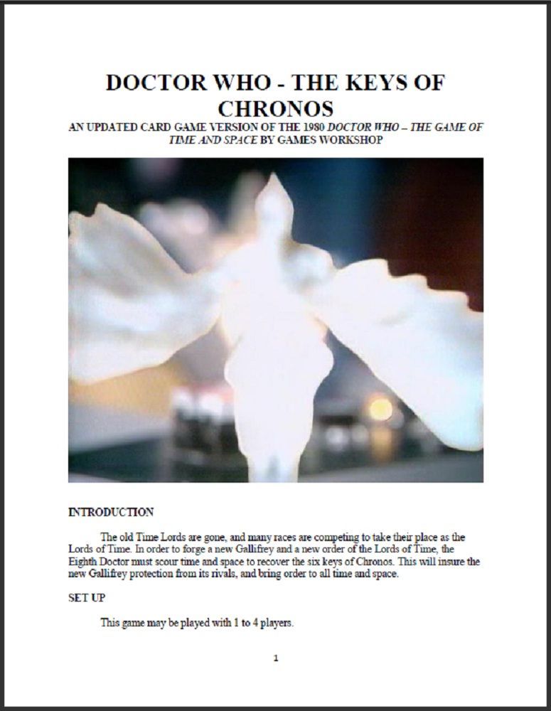 Coperta Doctor Who: The Keys of Chronos