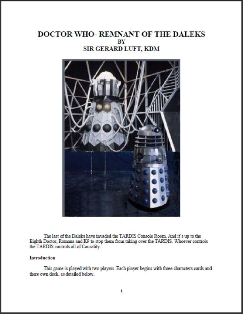 Doctor Who: Remnant of the Daleks box art