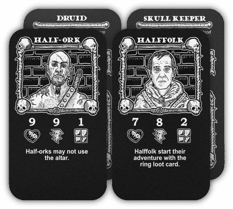 Coperta Tin Helm: Race/Class Promo Cards